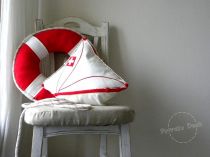 Swiss Yacht Pillow Design by Daga